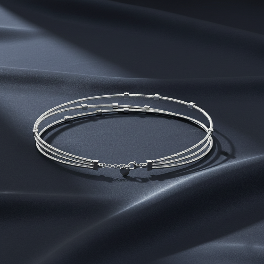 Elegant Everyday Bangle Bracelet with Lab Diamonds