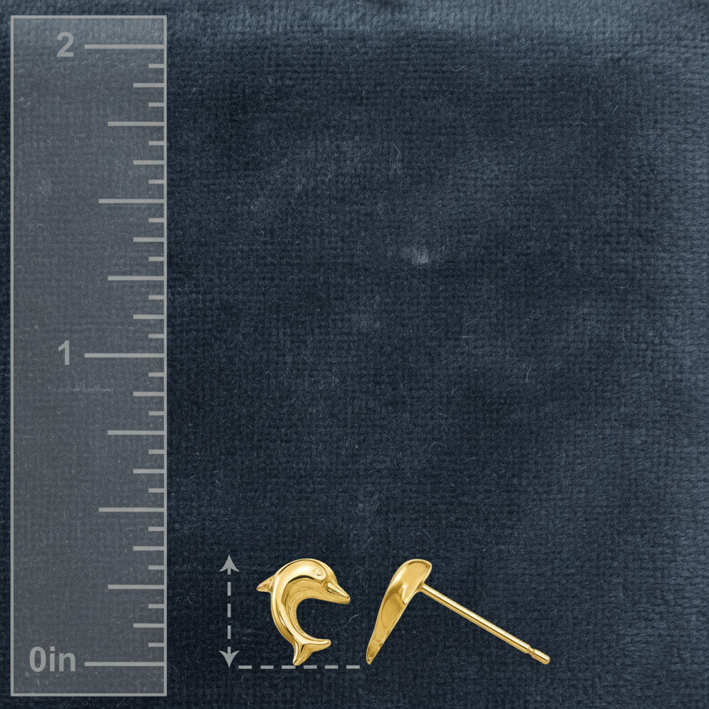 Subtle Marine Life Stud Earrings