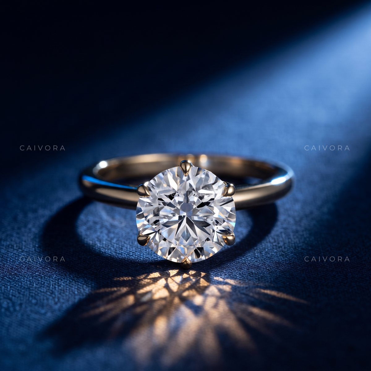 Portuguese Cut Hidden Halo Pavé Tulip Engagement Ring
