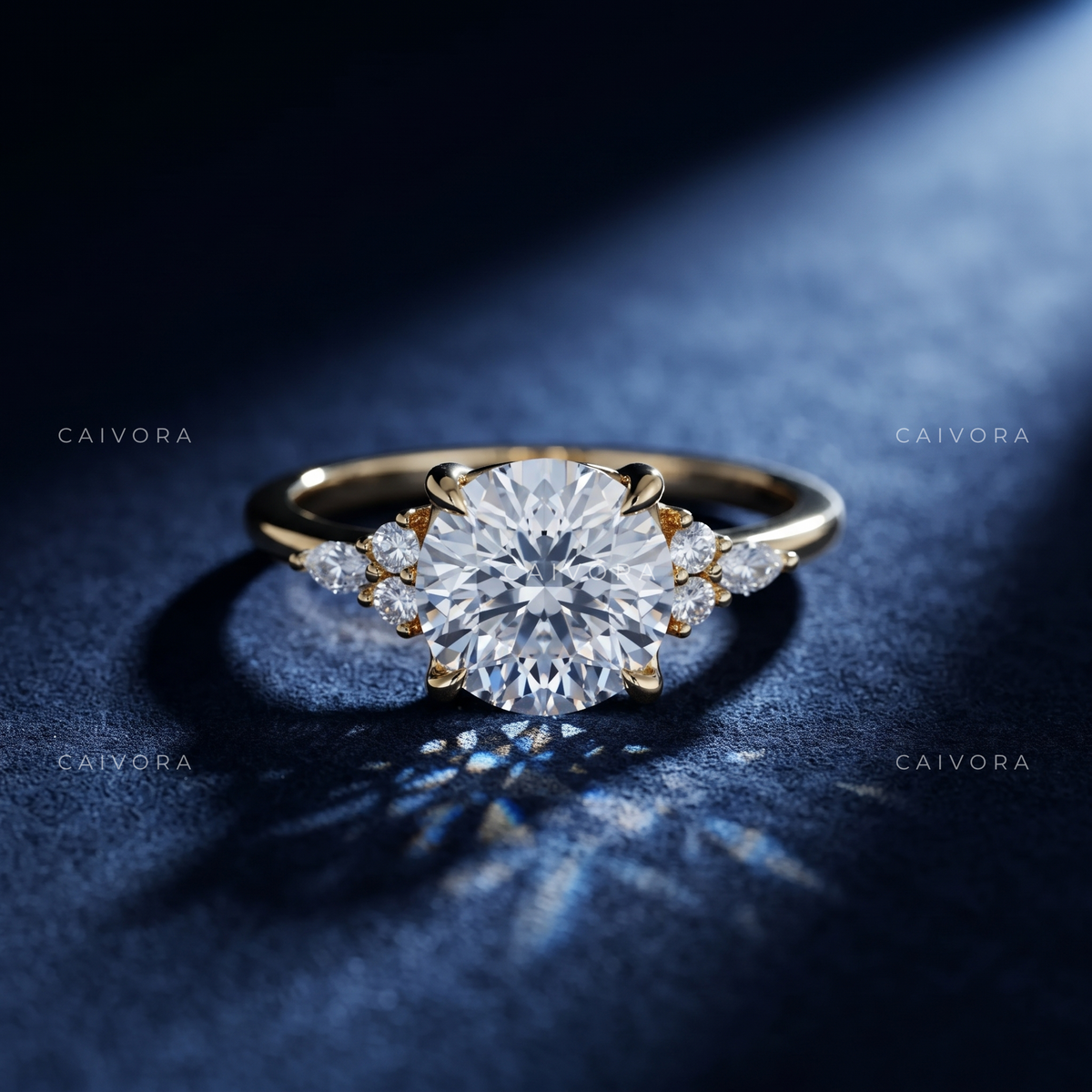 Classic Elegance Meets Latin-Inspired Design in This Portuguese Cut Engagement Ring
