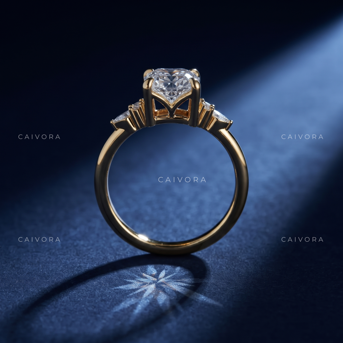 Classic Elegance Meets Latin-Inspired Design in This Portuguese Cut Engagement Ring