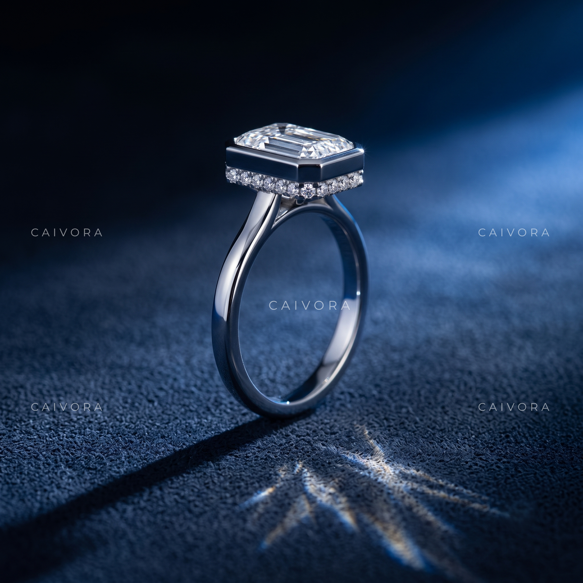 Contemporary Geometry with an Elongated Hexagon Center