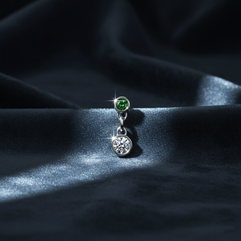 Luxurious Bezel Set Gemstone Drop Earrings