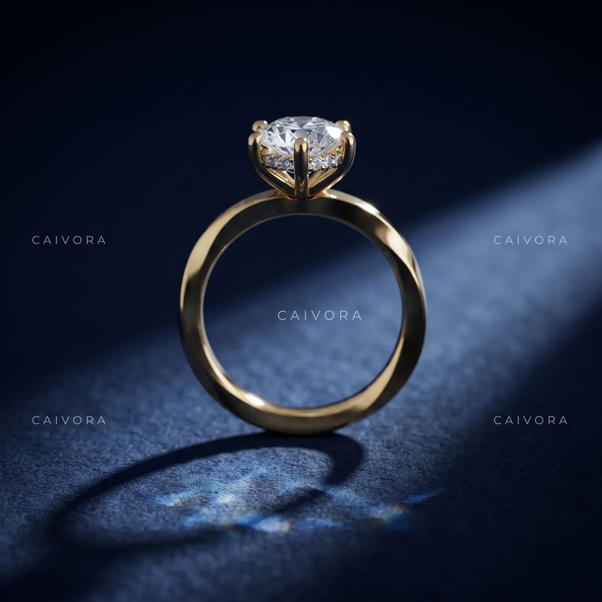 Distinctive Geometry with a Hexagonal Marquise Center