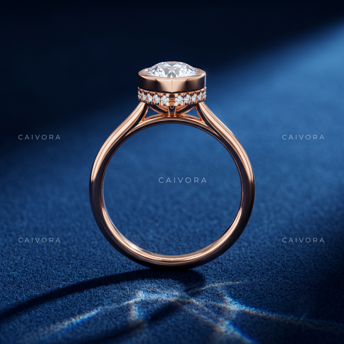 Elongated Grace with a Marquise Cut Center