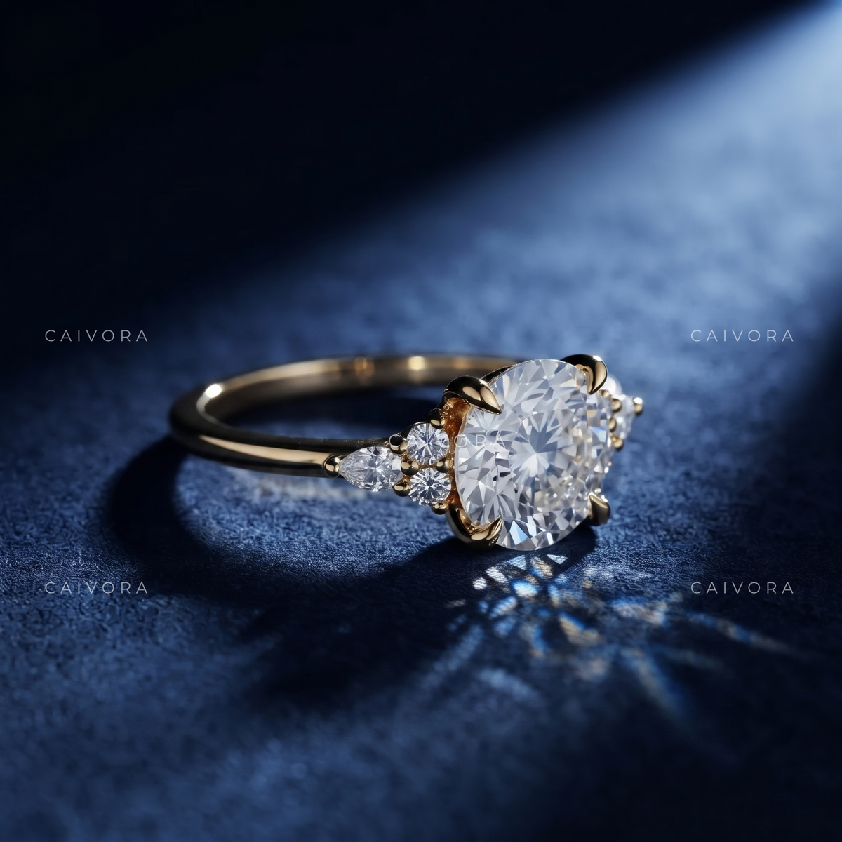 Classic Elegance Meets Latin-Inspired Design in This Portuguese Cut Engagement Ring