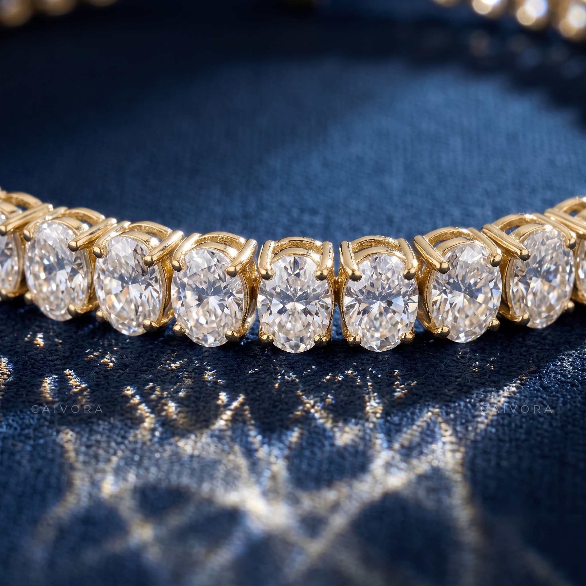 Oval Brilliance Tennis Bracelet