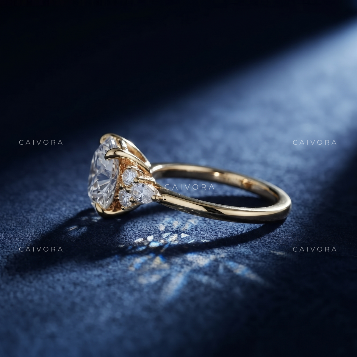 Classic Elegance Meets Latin-Inspired Design in This Portuguese Cut Engagement Ring