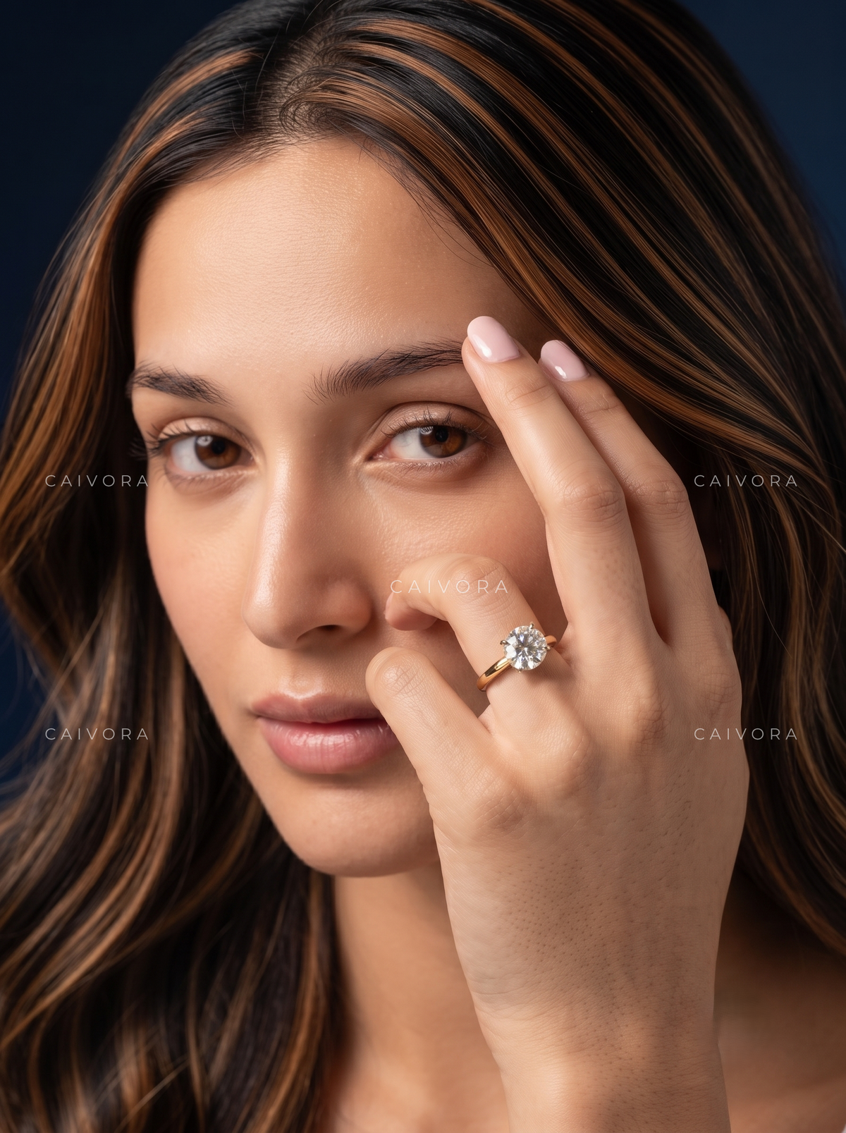 Portuguese Cut Four Prong Solitaire Engagement Ring
