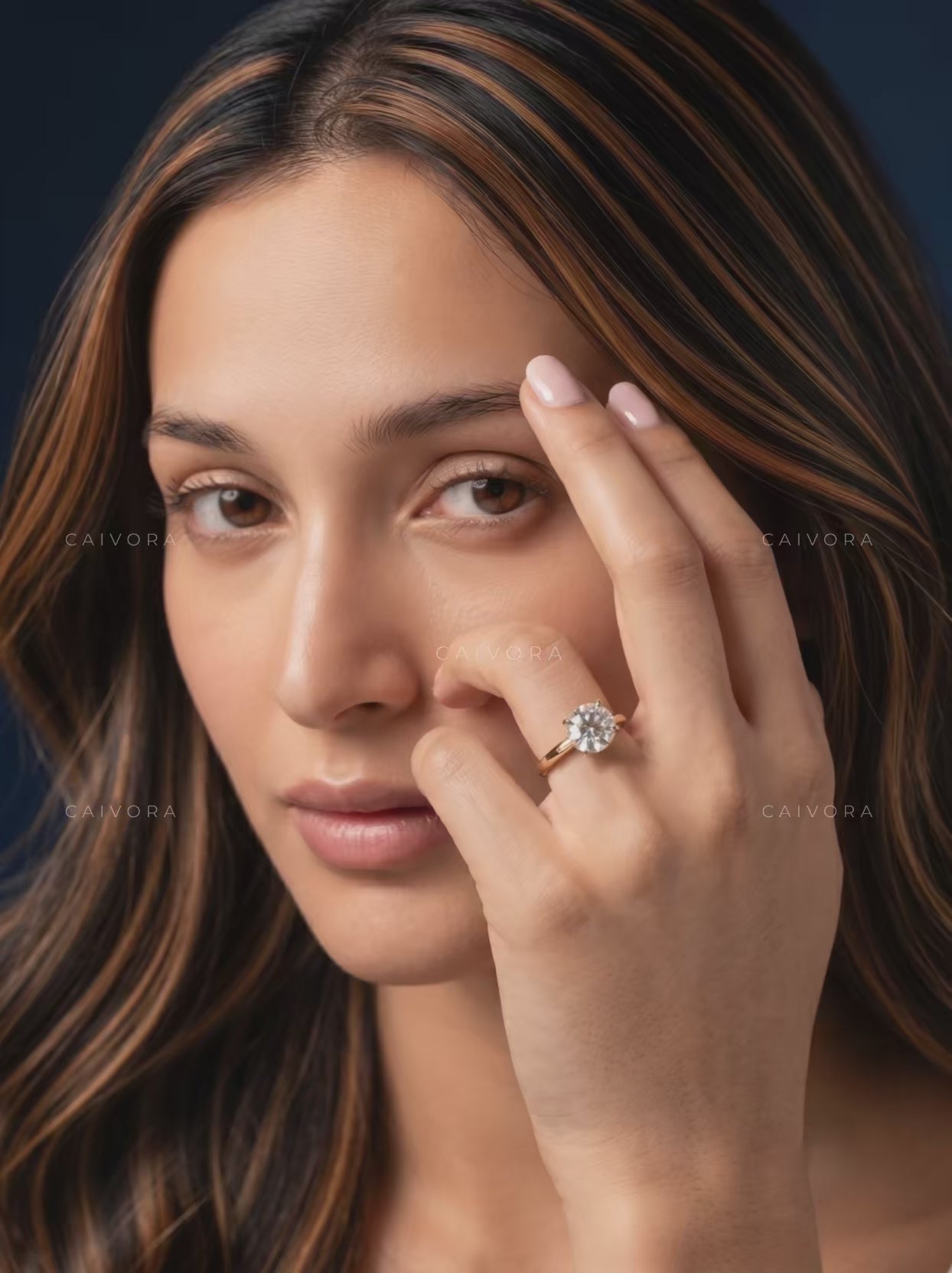 Portuguese Cut Four Prong Solitaire Engagement Ring